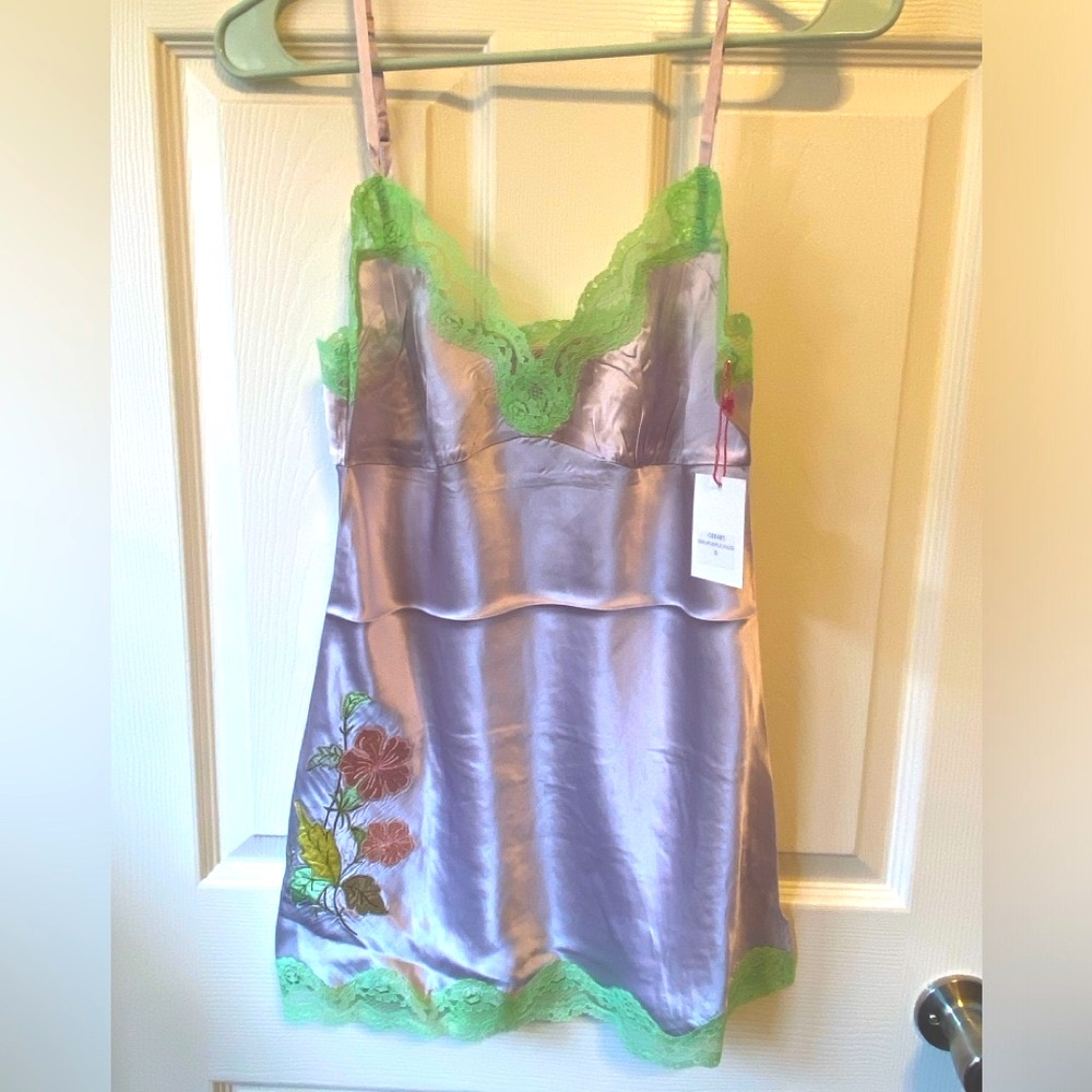 Gold Hawk Silk Chemise